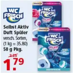 Multi Markt WC FRISCH Selbst Aktiv Duft Spüler Angebot
