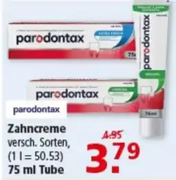 Multi Markt parodontax Zahncreme Angebot