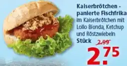 Multi Markt Kaiserbrötchen - panierte Fischfrika Angebot