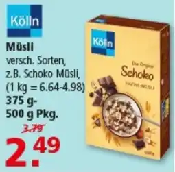 Multi Markt Kölln Schoko Müsli Angebot