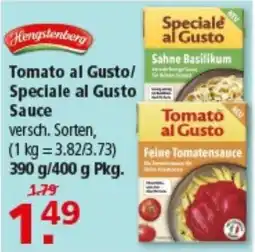 Multi Markt Hengstenberg Tomate al Gusto Angebot