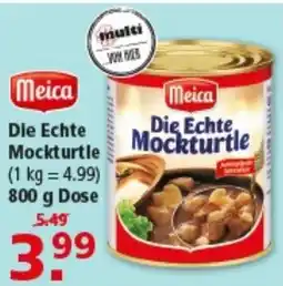 Multi Markt Meica Die Echte Mockturtle Angebot