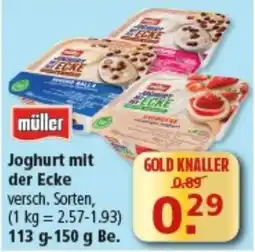 Multi Markt müller Joghurt mit der Ecke Angebot