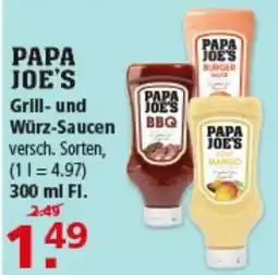 Multi Markt PAPA JOE'S Grill- und Würz-Saucen Angebot