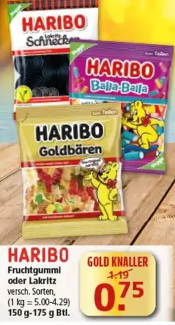 Multi Markt HARIBO Fruchtgummi oder Lakritz Angebot