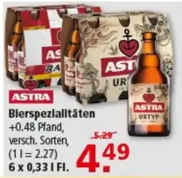 Multi Markt ASTRA Bierspezialitäten Angebot