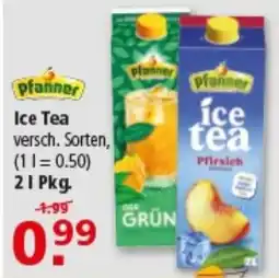 Multi Markt pfanner Ice Tea Angebot