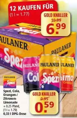Multi Markt PAULANER Spezi Angebot