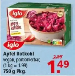Multi Markt iglo Apfel Rotkohl Angebot