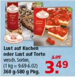 Multi Markt Lust auf Kuchen oder Lust auf Torte Angebot