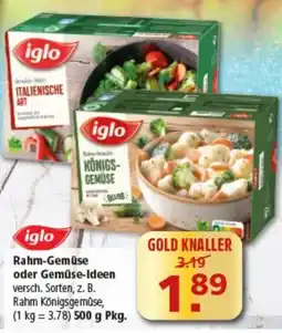 Multi Markt iglo Rahm-Gemüse Angebot