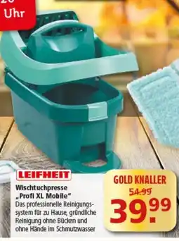 Multi Markt LEIFHEIT Wischtuchpresse „Profi XL Mobile“ Angebot