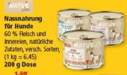 Multi Markt Natur plus Nassnahrung für Hunde Angebot