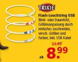 Multi Markt TRIXIE Flash-Leuchtring USB Angebot