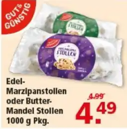 Multi Markt Edel-Marzipanstollen oder Butter-Mandel Stollen Angebot