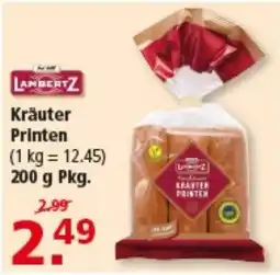 Multi Markt Lambertz Kräuter Printen Angebot