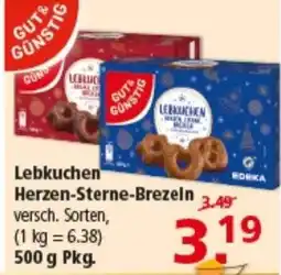 Multi Markt Lebkuchen Herzen-Sterne-Brezeln Angebot