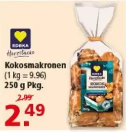 Multi Markt EDEKA Herzstücke Kokosmakronen Angebot