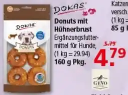 Multi Markt DOKAS Donuts mit Hühnerbrust Angebot