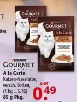Multi Markt Purina Gourmet A la Carte Katzen-Nassfutter Angebot