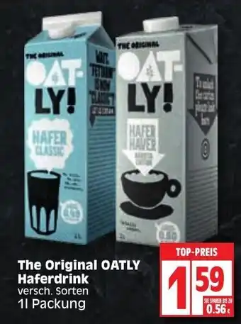 Edeka Oatly Haferdrink 1L Angebot