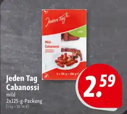 Nah & Frisch Jeden Tag Cabanossi Angebot