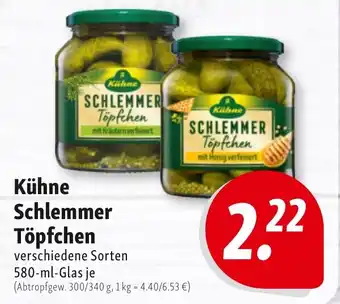 Kühne Schlemmer Töpfchen