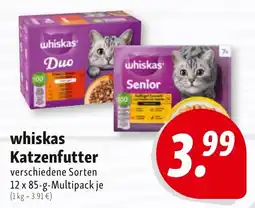 Nah & Frisch whiskas Katzenfutter Angebot