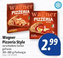 Nah & Frisch Wagner Pizzeria Style Angebot