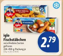 Nah & Frisch iglo Fischstäbchen Angebot