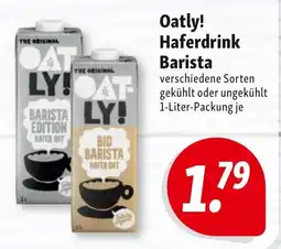 Nah & Frisch Oatly! Haferdrink Barista Angebot