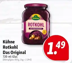 Nah & Frisch Kühne Rotkohl Das Original Angebot
