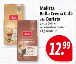 Nah & Frisch Melitta Bella Crema Café Angebot