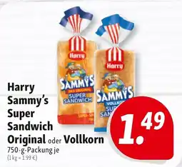 Nah & Frisch Harry Sammy's Super Sandwich Angebot