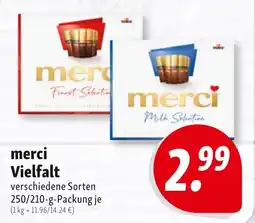 Nah & Frisch merci Vielfalt Angebot