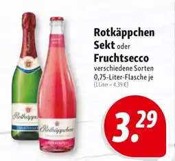 Nah & Frisch Rotkäppchen Sekt oder Fruchtsecco Angebot