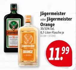 Nah & Frisch Jägermeister oder Jägermeister Orange Angebot