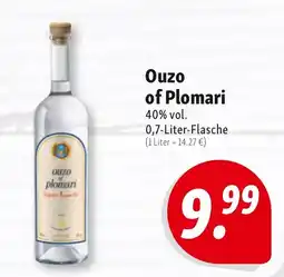 Nah & Frisch Ouzo of Plomari Angebot