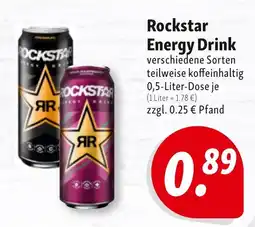 Nah & Frisch Rockstar Energy Drink Angebot