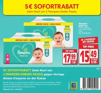 Edeka Pampers Baby Dry Angebot