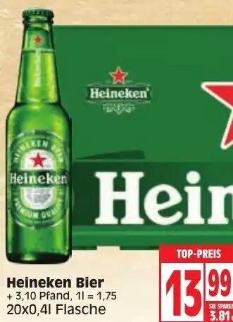 Edeka Heineken bier 20*400ml Angebot