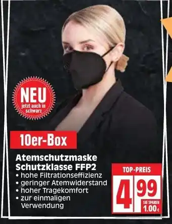 Edeka Atemschutzmaske Schutzklasse FFP2 10st Angebot