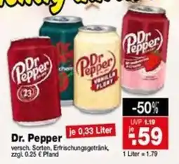 Krümet Sonderposten Dr. Pepper Angebot