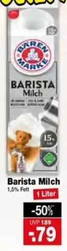 Krümet Sonderposten Baren Marke Barista Milch Angebot