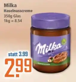 Klaas und Kock Milka Haselnusscreme Angebot