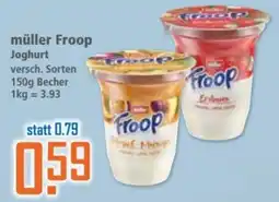 Klaas und Kock müller Froop Joghurt Angebot