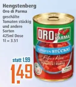 Klaas und Kock Hengstenberg Oro di Parma geschälte Tomaten stückig Angebot