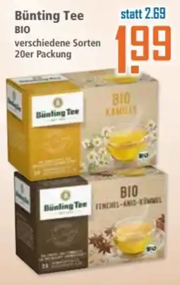 Klaas und Kock Bünting Tee BIO Angebot