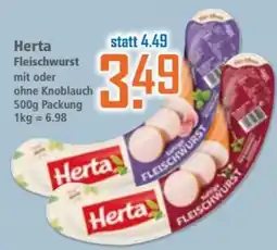 Klaas und Kock Herta Fleischwurst Angebot