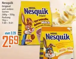 Klaas und Kock Nesquik Original Angebot